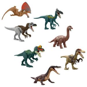 Mattel Jurassic World Νέες Βασικές Φιγούρες Δεινόσαυρων - Σχέδια HLN49