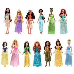 Mattel Disney Princess Βασικές Κούκλες -  Σχέδια HLW02