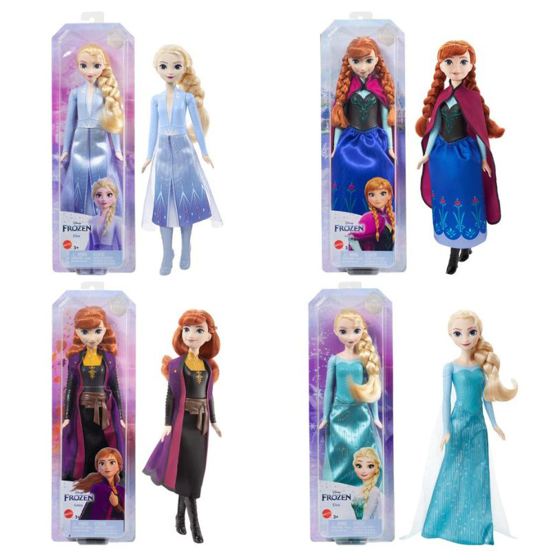 Mattel Disney Frozen - Βασικές Κούκλες - Σχέδια HLW46