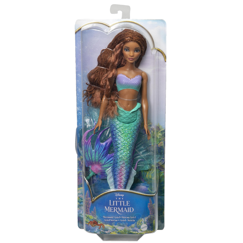 Mattel Disney Princess Κούκλα Ariel Η μικρή γοργόνα HLX08