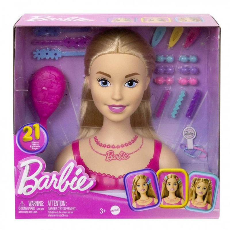 Mattel Barbie Κεφάλι Μοντέλο Ομορφιάς HMD88