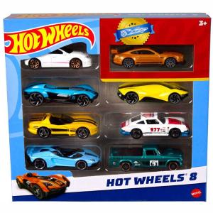 Mattel Hot Wheels Αυτοκινητάκια Σετ Των 8 HPV78