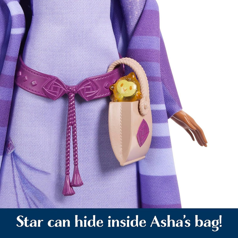 Mattel Disney's Fashion Doll Wish Asha Of Rosas Adventure Pack HPX25