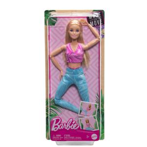Mattel Barbie Νέες Αμέτρητες Κινήσεις Ξανθιά HRH27