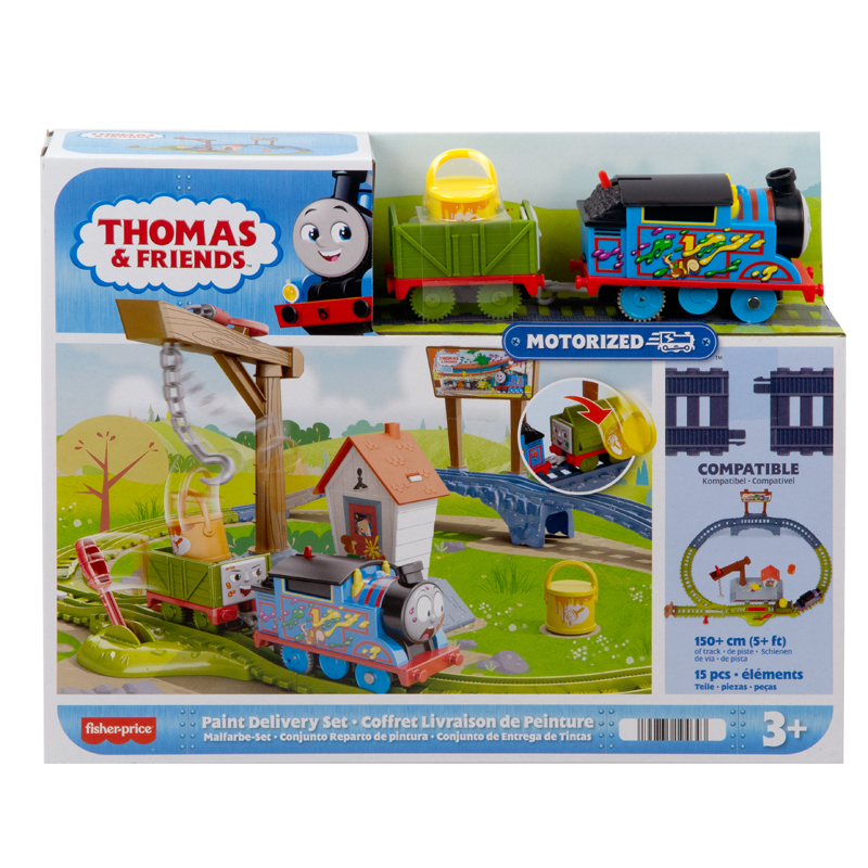 Fisher Price Thomas The Train Τόμας Το Τρενάκι Πίστα Χρωμάτων HTN34