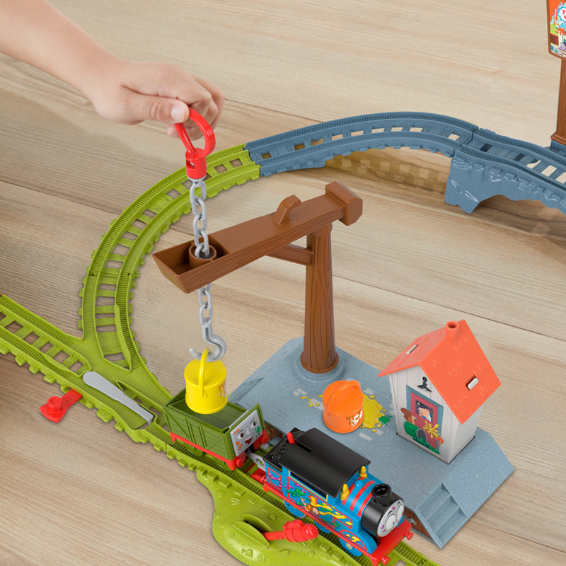 Fisher Price Thomas The Train Τόμας Το Τρενάκι Πίστα Χρωμάτων HTN34