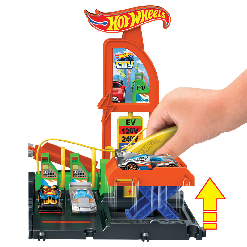 Mattel Hot Wheels City Πίστα Σταθμός Καυσίμων HTN79