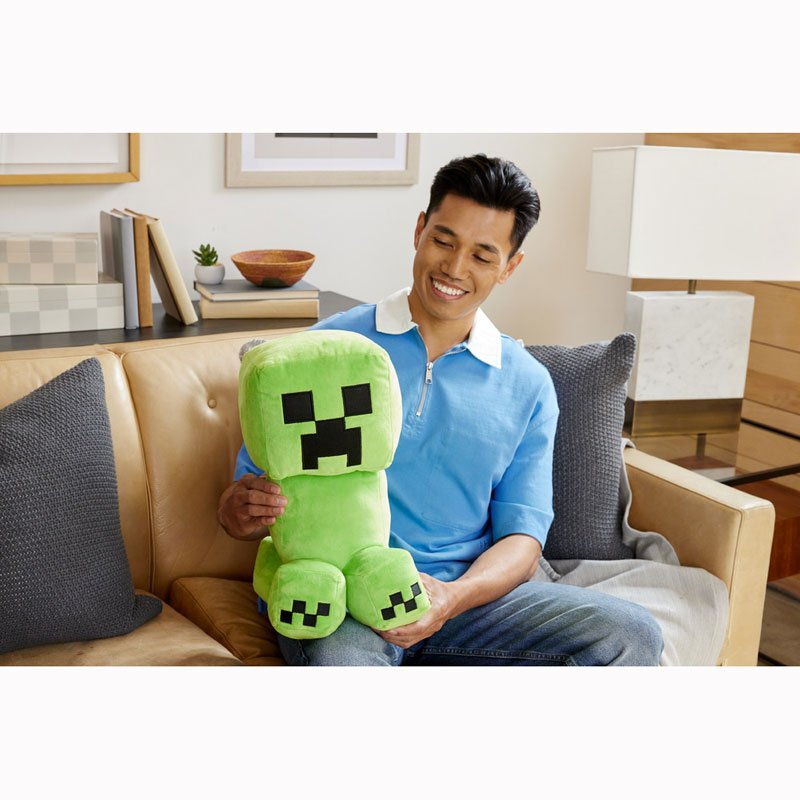 Mattel Minecraft Μεγάλο Λούτρινο Creeper 40εκ. HWD75