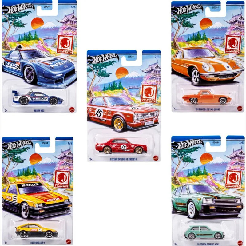 Mattel Hot Wheels Αυτοκινητάκια J Imports - Σχέδια HWR57