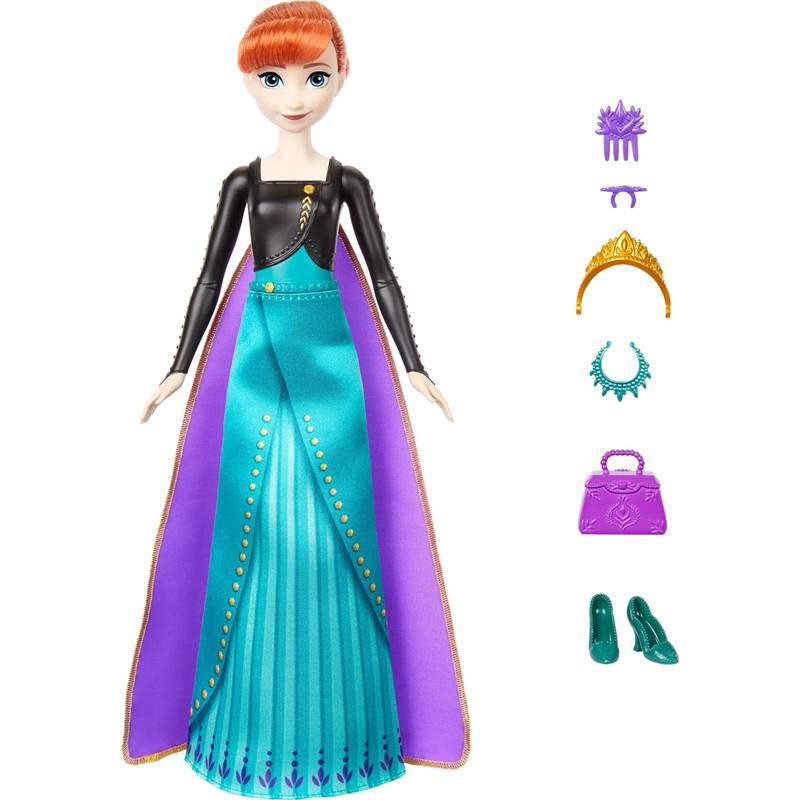 Mattel Disney Frozen Spin & Reveal Anna HXD27