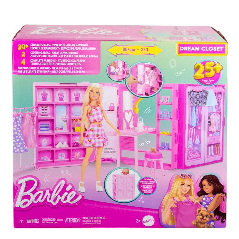 Mattel Barbie Dream Closet Δωμάτιο Μόδας HXD59