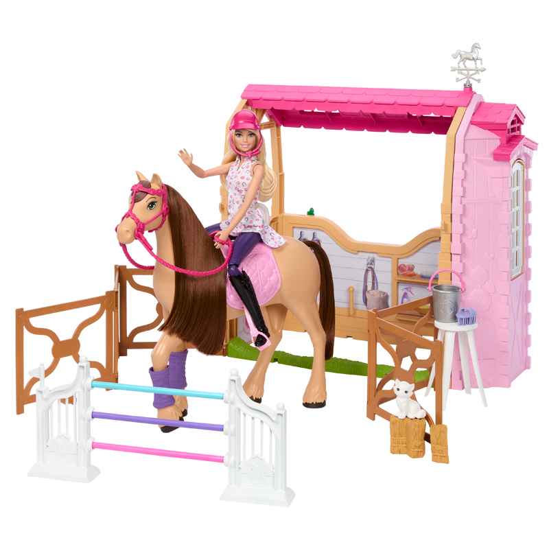 Mattel Barbie Mysteries: The Great Horse Ultimate Stable - Barbie Στάβλος HXJ44