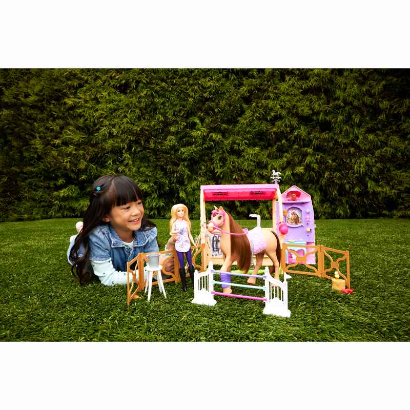 Mattel Barbie Mysteries: The Great Horse Ultimate Stable - Barbie Στάβλος HXJ44