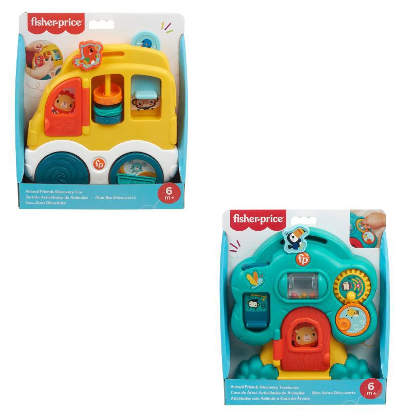 Fisher Price Παιχνίδια Δραστηριοτήτων με σχήματα & Ήχους- Σχέδια HXK32