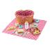 Fisher-Price® Wooden Picnic Basket And Food Pretend Play Set