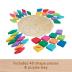 Fisher Price Wooden Mandala Puzzle Ξύλινο Παζλ Mandala 41τμχ HXT94