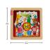 Fisher Price Wooden Jigsaw Puzzle Μίνι Ξύλινο Παζλ - 4 Σχέδια HXV15