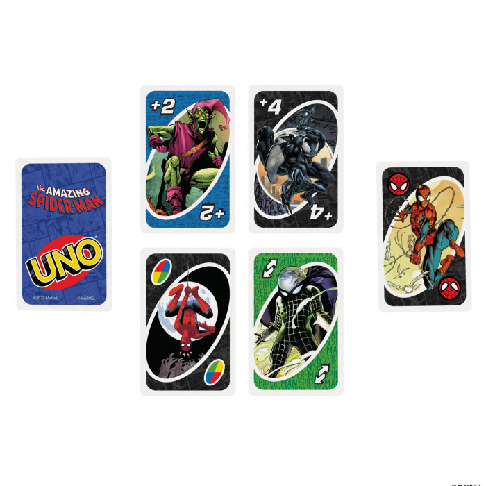 Mattel Uno Spiderman (Αγγλική Έκδοση) HXY08