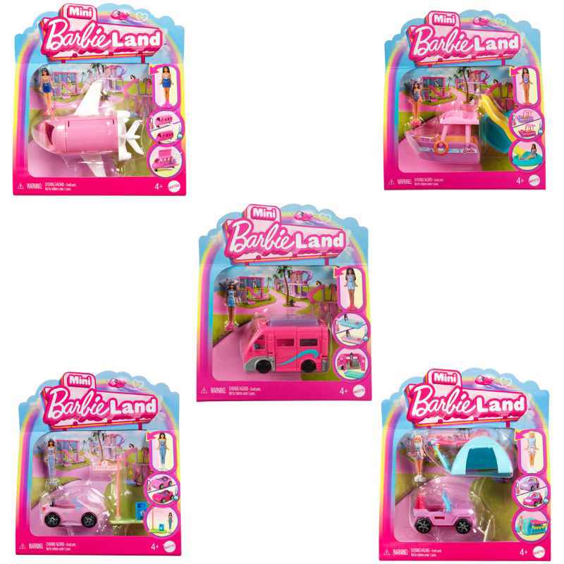 Mattel Barbie Mini Barbieland Οχήματα - Σχέδια HYF38