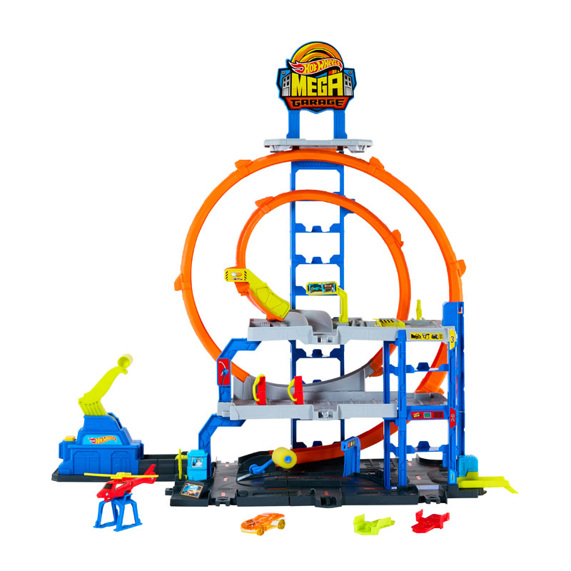 Mattel Hot Wheels City Πίστα Mega Loop Garage JBM74