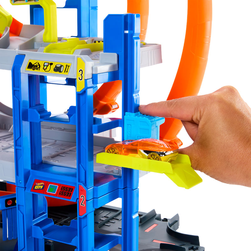 Mattel Hot Wheels City Πίστα Mega Loop Garage JBM74