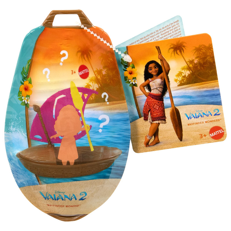 Mattel Disney Vaiana - Μίνι Κούκλες Έκπληξη JBT68