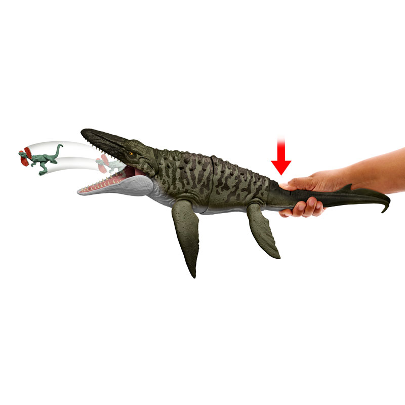 Mattel Jurassic World Rebirth Φιγούρα Δράσης Bite 'N Blast Mosasaurus 65cm JCH00