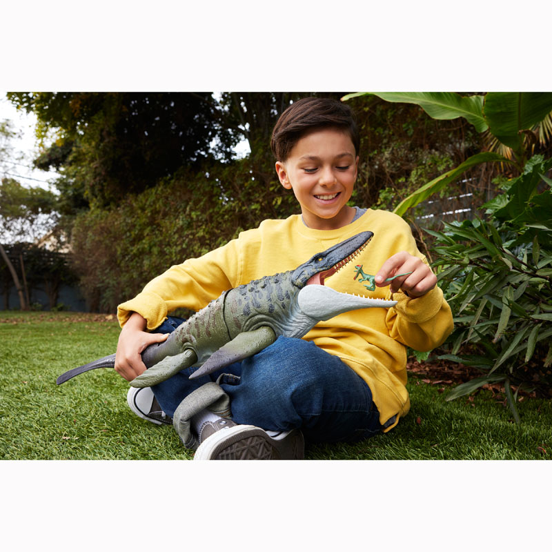 Mattel Jurassic World Rebirth Φιγούρα Δράσης Bite 'N Blast Mosasaurus 65cm JCH00