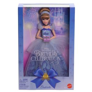 Mattel Disney Princess Συλλεκτική Κούκλα Cinderella Birthday Fashion Doll 30cm JCR78