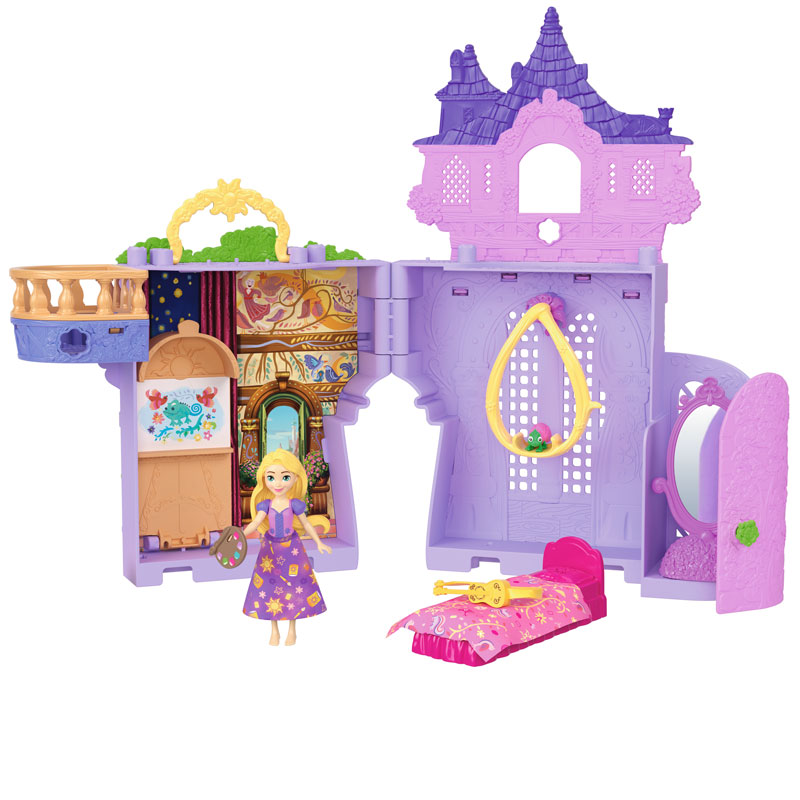 Mattel Disney Princess Storytime Stackers Μίνι Κούκλες Το Παλάτι της Rapunzel JDP61