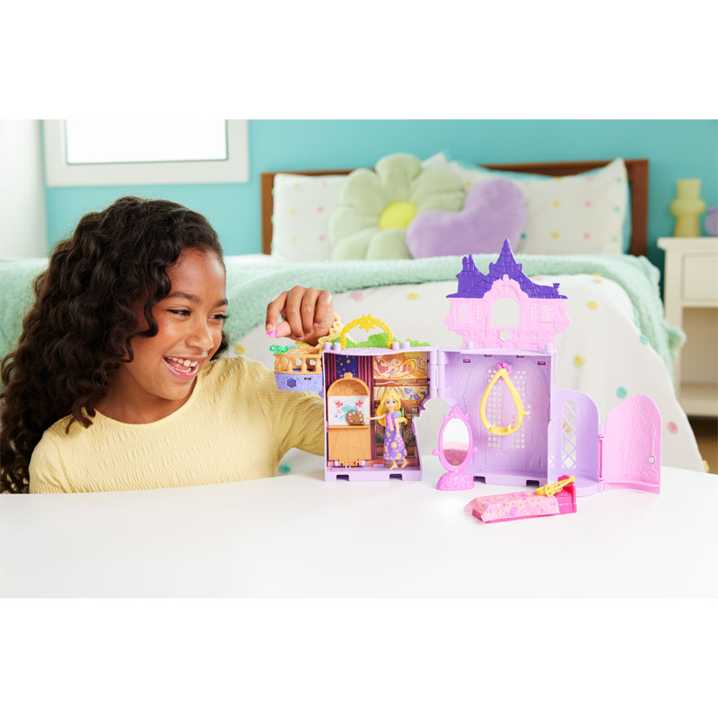 Mattel Disney Princess Storytime Stackers Μίνι Κούκλες Το Παλάτι της Rapunzel JDP61