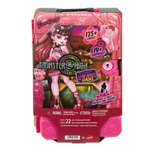 Mattel Monster High Skulltimate Secrets Gore-geous Oasis Playset Βαλιτσάκι Draculaura JDR50