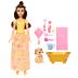 Mattel Disney Princess “Bathe & Brush Belle” Fashion Doll with Dog Πεντάμορφη & Ζωάκι JFC42