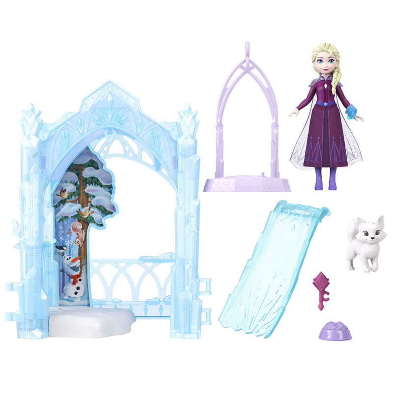 Mattel Disney Frozen Elsa's Icy Animal Hideaway Η Παγωμένη Κρυψώνα της Έλσας JFG29