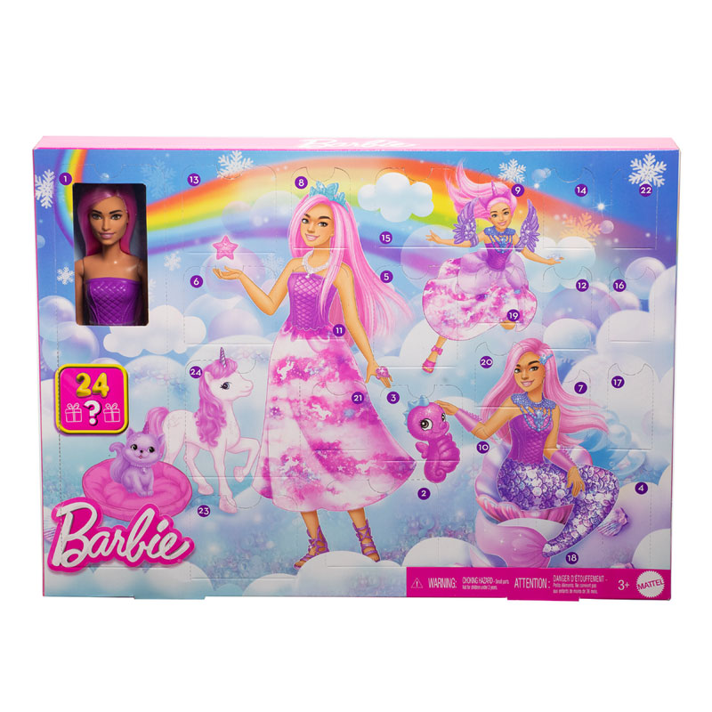 Mattel Barbie Advent Calendar JFL66
