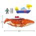 Fisher Price Imaginext™ Jurassic World™ Rebirth Το Κυνήγι Του Μοσόσαυρου 45cm JFR23