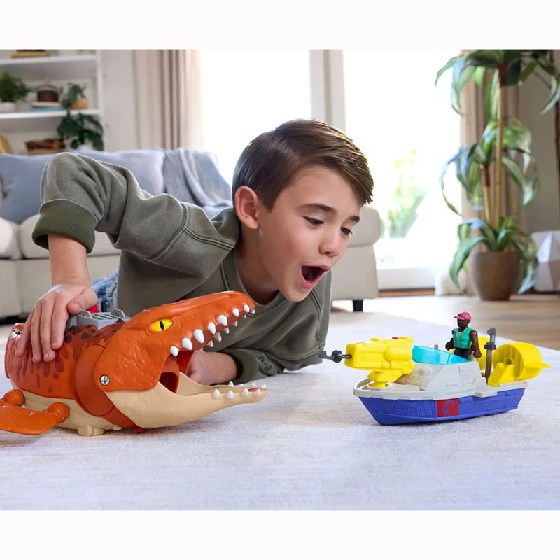 Fisher Price Imaginext™ Jurassic World™ Rebirth Το Κυνήγι Του Μοσόσαυρου 45cm JFR23