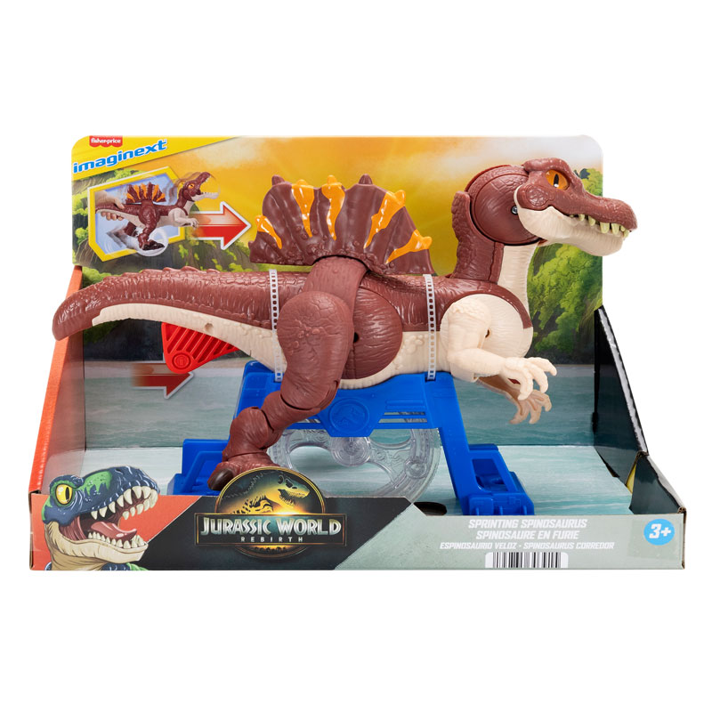 Fisher Price Imaginext™ Jurassic World™  Rebirth Σπινόσαυρος Με Κίνηση JFR24