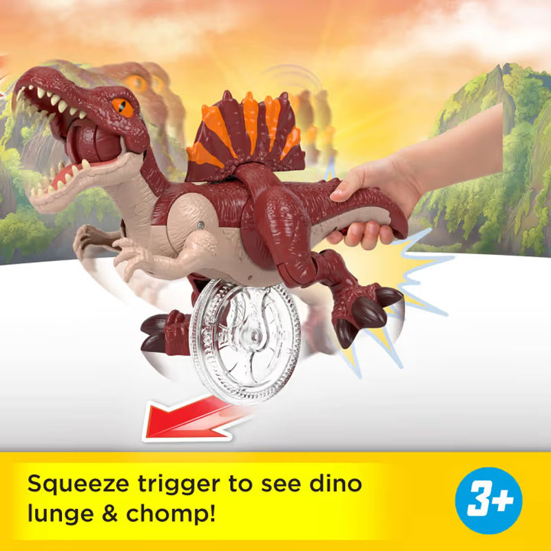Fisher Price Imaginext™ Jurassic World™  Rebirth Σπινόσαυρος Με Κίνηση JFR24