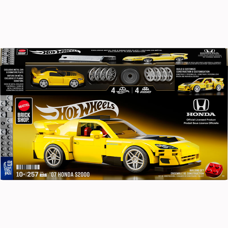Mattel Brick Shop™ Hot Wheels® Speed Series™ ’07 Honda S2000 JFR88