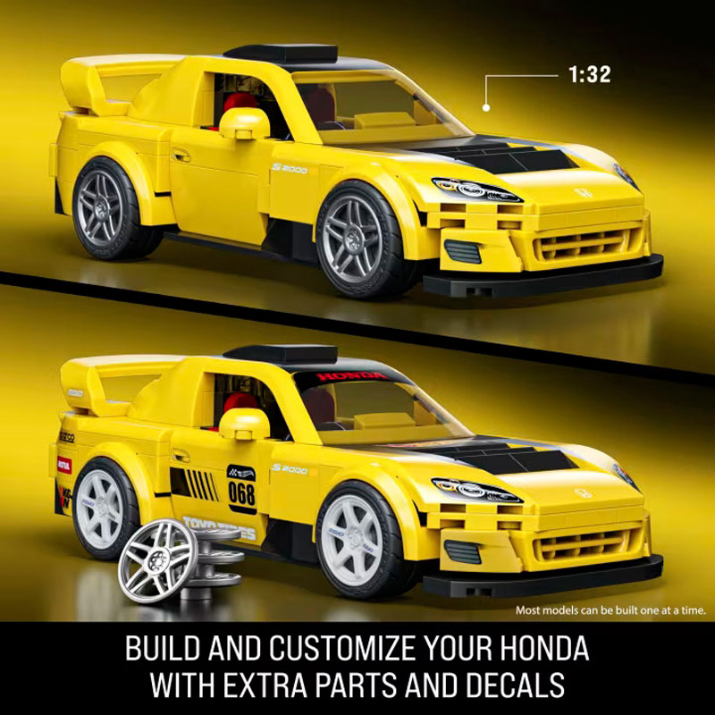 Mattel Brick Shop™ Hot Wheels® Speed Series™ ’07 Honda S2000 JFR88