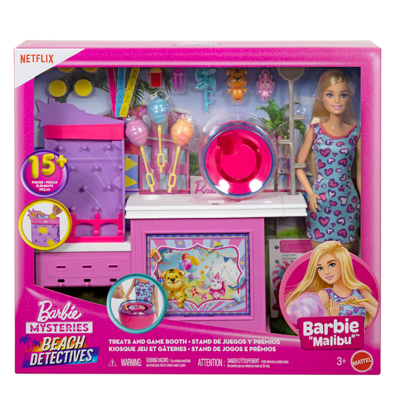 Mattel Barbie Malibu Παιχνίδια Στο Λούνα Παρκ JFV67