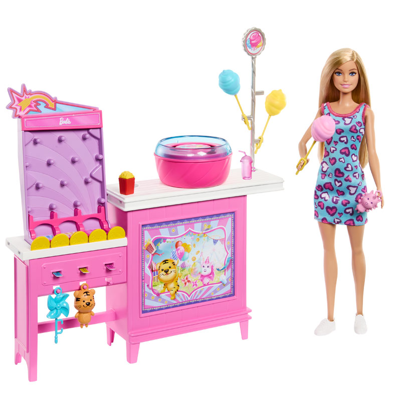 Mattel Barbie Malibu Παιχνίδια Στο Λούνα Παρκ JFV67
