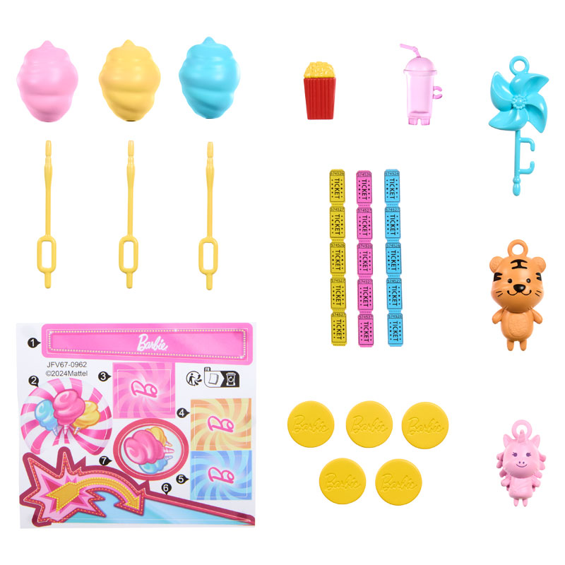 Mattel Barbie Malibu Παιχνίδια Στο Λούνα Παρκ JFV67