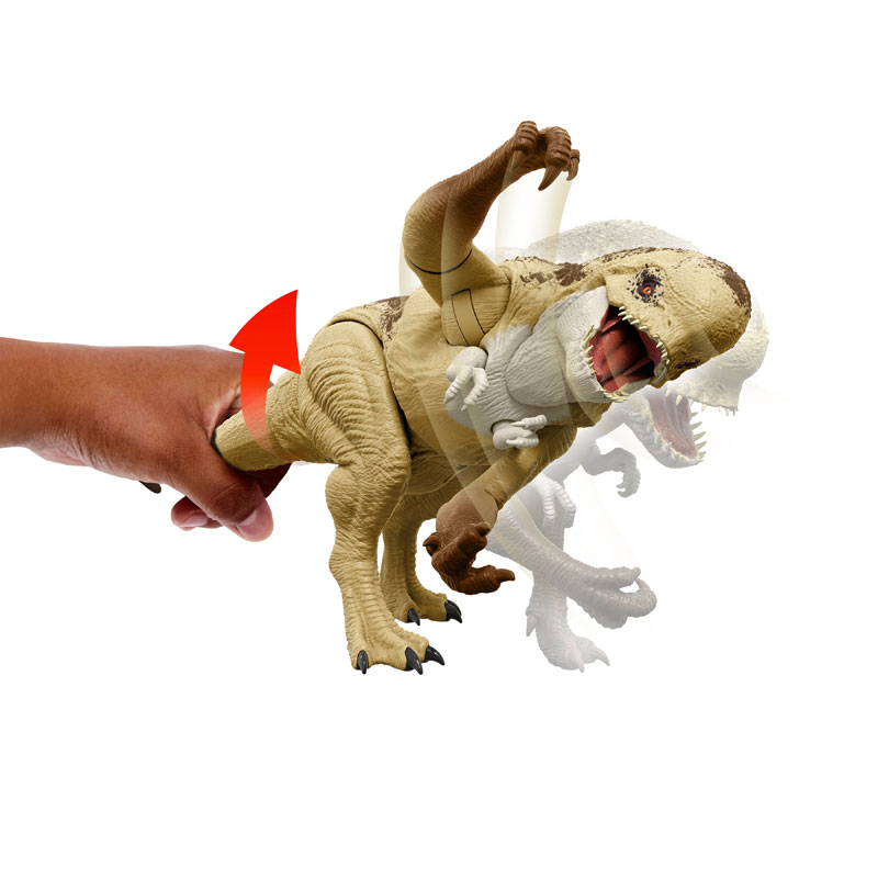 Mattel Jurassic World™ Rebirth Distortus Rex με Ήχους & Λειτουργία επίθεσης (Μήκος 50cm) JGB58