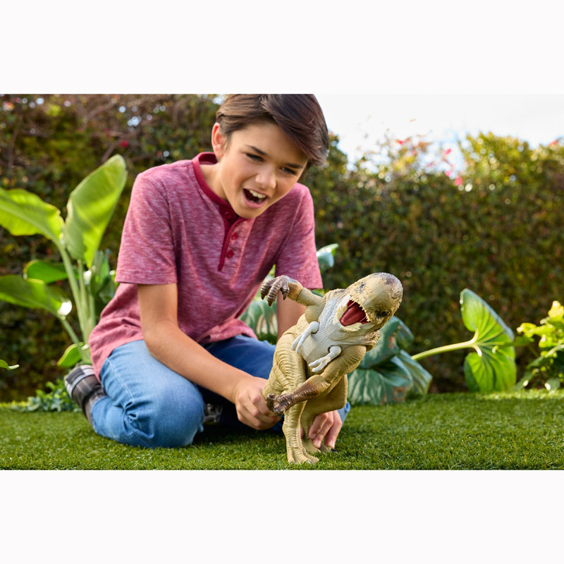 Mattel Jurassic World™ Rebirth Distortus Rex με Ήχους & Λειτουργία επίθεσης (Μήκος 50cm) JGB58