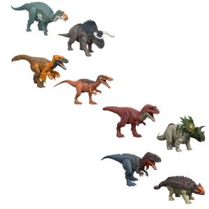 Mattel Jurassic World Rebirth Wild Roar Νέοι Δεινόσαυροι με κινούμενα μέλη & ήχους - Σχέδια JGB87
