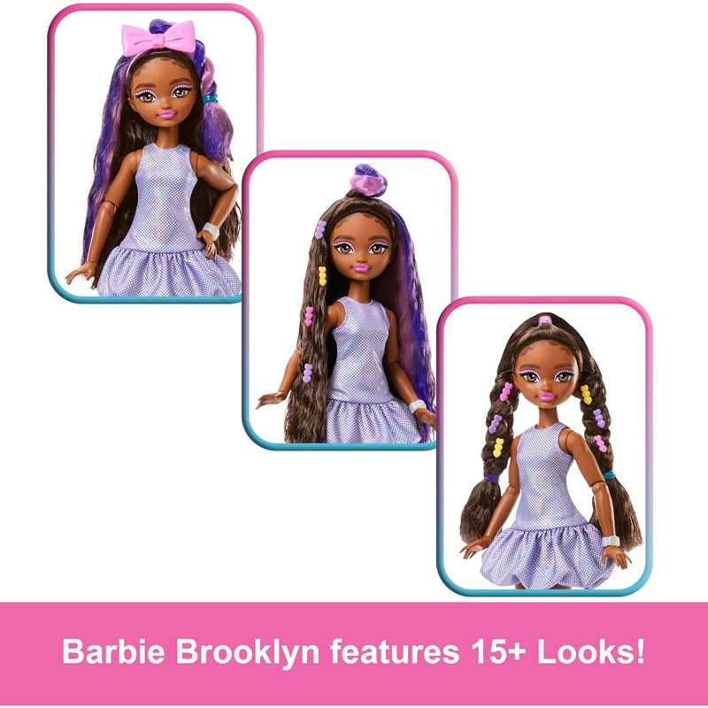 Mattel Barbie Dream Besties Get Ready With Me #GRWM Barbie Brooklyn JGG39