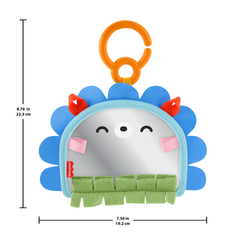 Fisher-Price® Βρεφικό Παιχνίδι Καθρεφτάκι Σκαντζοχοιράκι JHB45