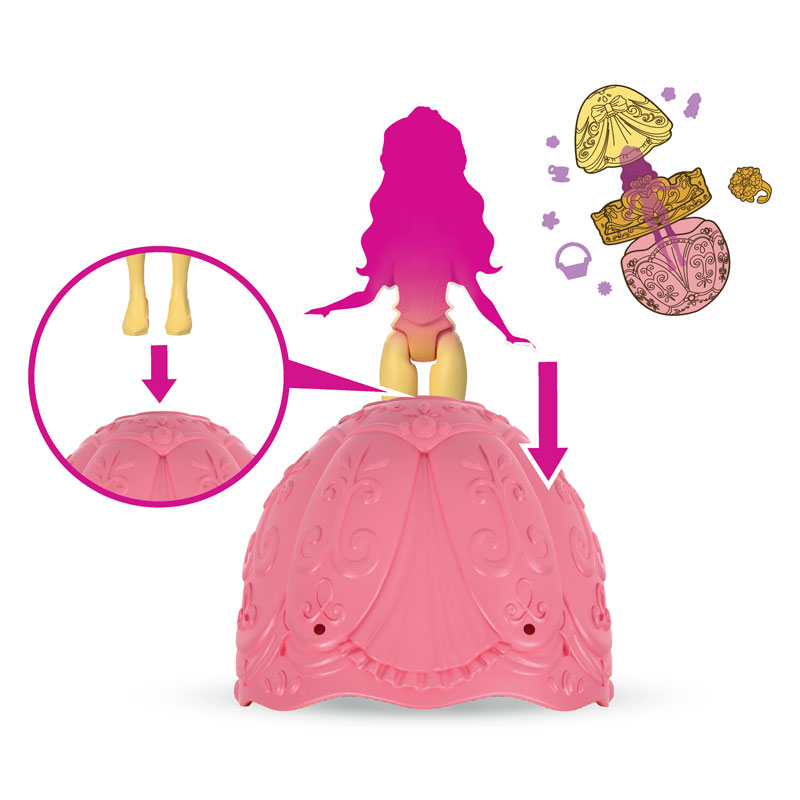 Mattel Disney Princess Μίνι Κούκλες Αυγουλάκι Έκπληξη - Σχέδια JHG92